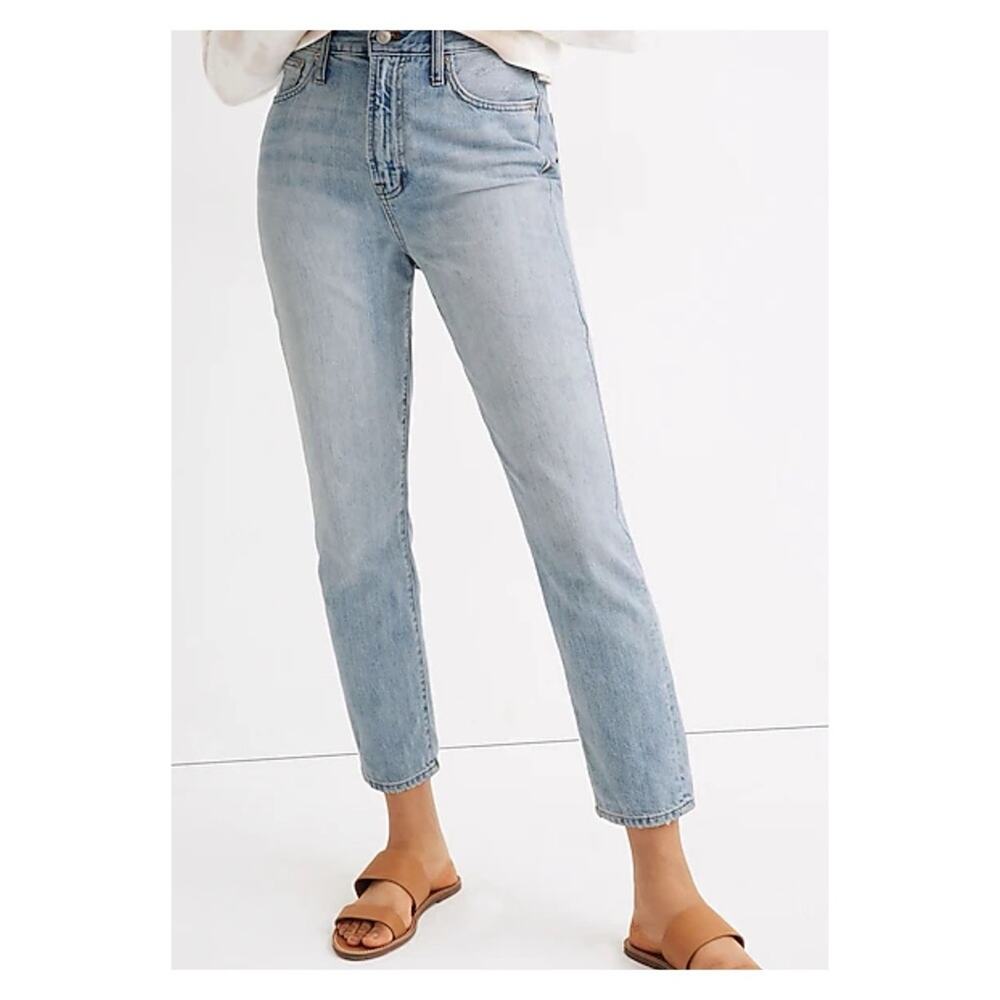 Madewell The Perfect Vintage High Waist Mom Jean‎ 35 Fitzgerald Wash